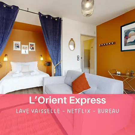 Expat Renting - L'orient Express - Parking - Wifi דירה טולוז